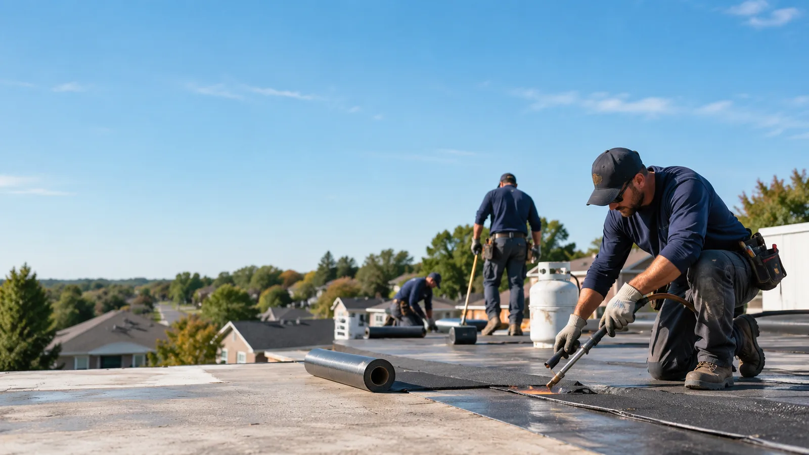 Flat Roof Leak Repair providers in Alma, MI